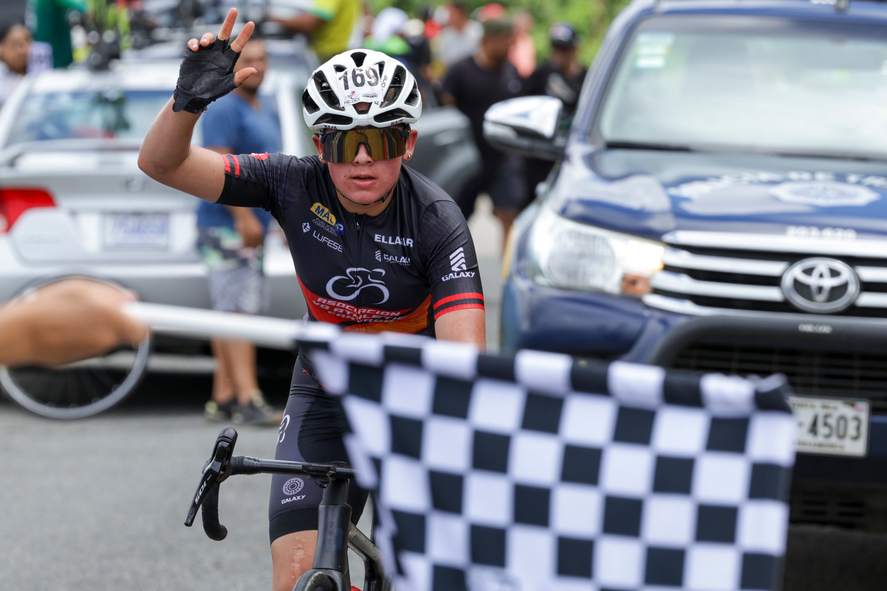 15/06/2025, Puntarenas, Osa, etapa de ruta del Campeonato Nacional de Ciclismo Juvenil, con un recorrido de 106 kilometros, desde Sanbuenaventura hasta Campo dos y medio en Fila de Cal.