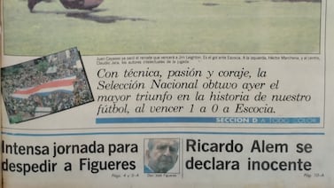 Hace 35 años: Un gol para la historia, el debut de la ‘Sele’ en Italia 90