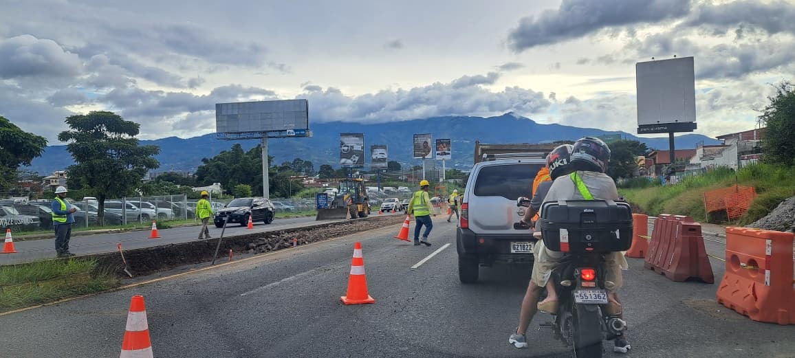 Cierres carriles Circunvalación