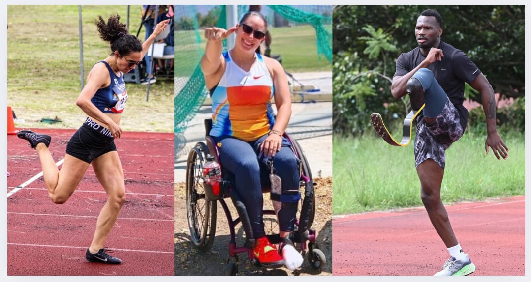Mundial de Para Atletismo, de la India
Melissa Calvo (100, 200 y 400 lisos)
Amalia Ortuño (disco y jabalina)
Sherman Guity (100 y 200 lisos)
19 de setiembre del 2025
Fotografía: Albert Marín, Coopenae, cortesía.