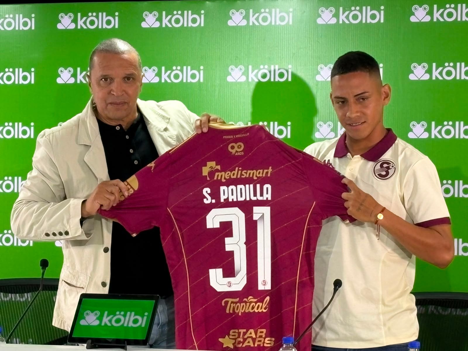 Sebastián Padilla fue presentado este martes