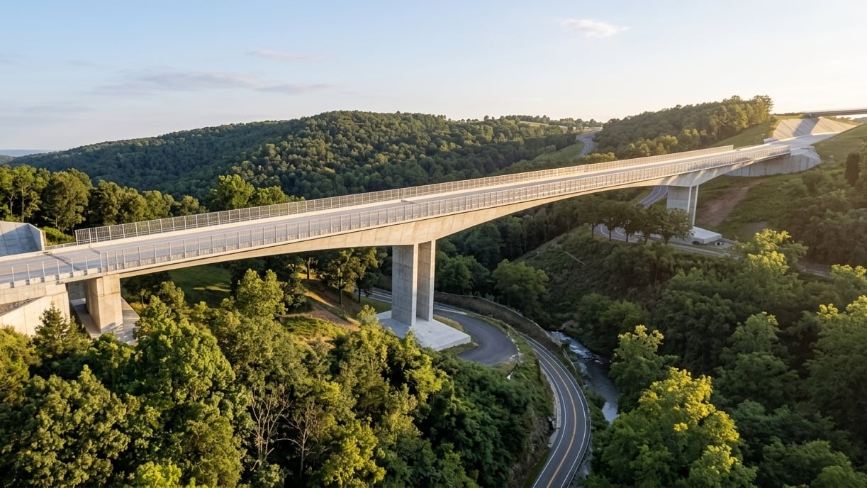 El puente sobre el río Cañuela, de 308 metros de longitud, registra avances en su cimentación en la Ruta Nacional 35.