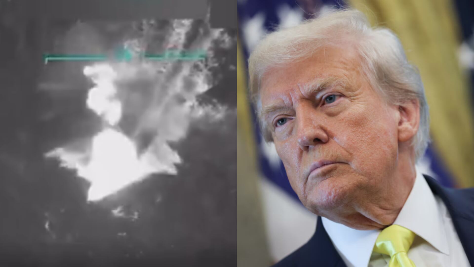 El hecho ocurrió en el Caribe mientras las fuerzas estadounidenses vigilaban una embarcación con drogas.