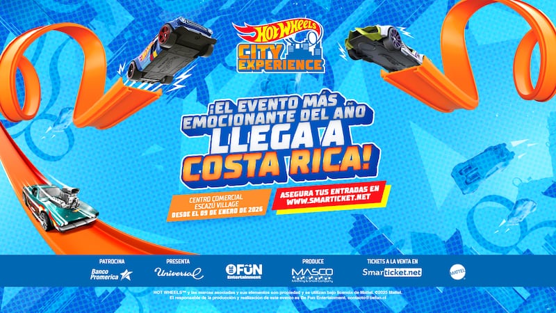 Hot Wheels City Experience Costa Rica llega por primera vez al país
