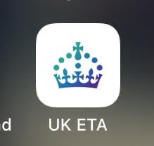 Esta es la App desde la cual puede solicitar el UK ETA para viajar o hacer escala en el Reino Unido.