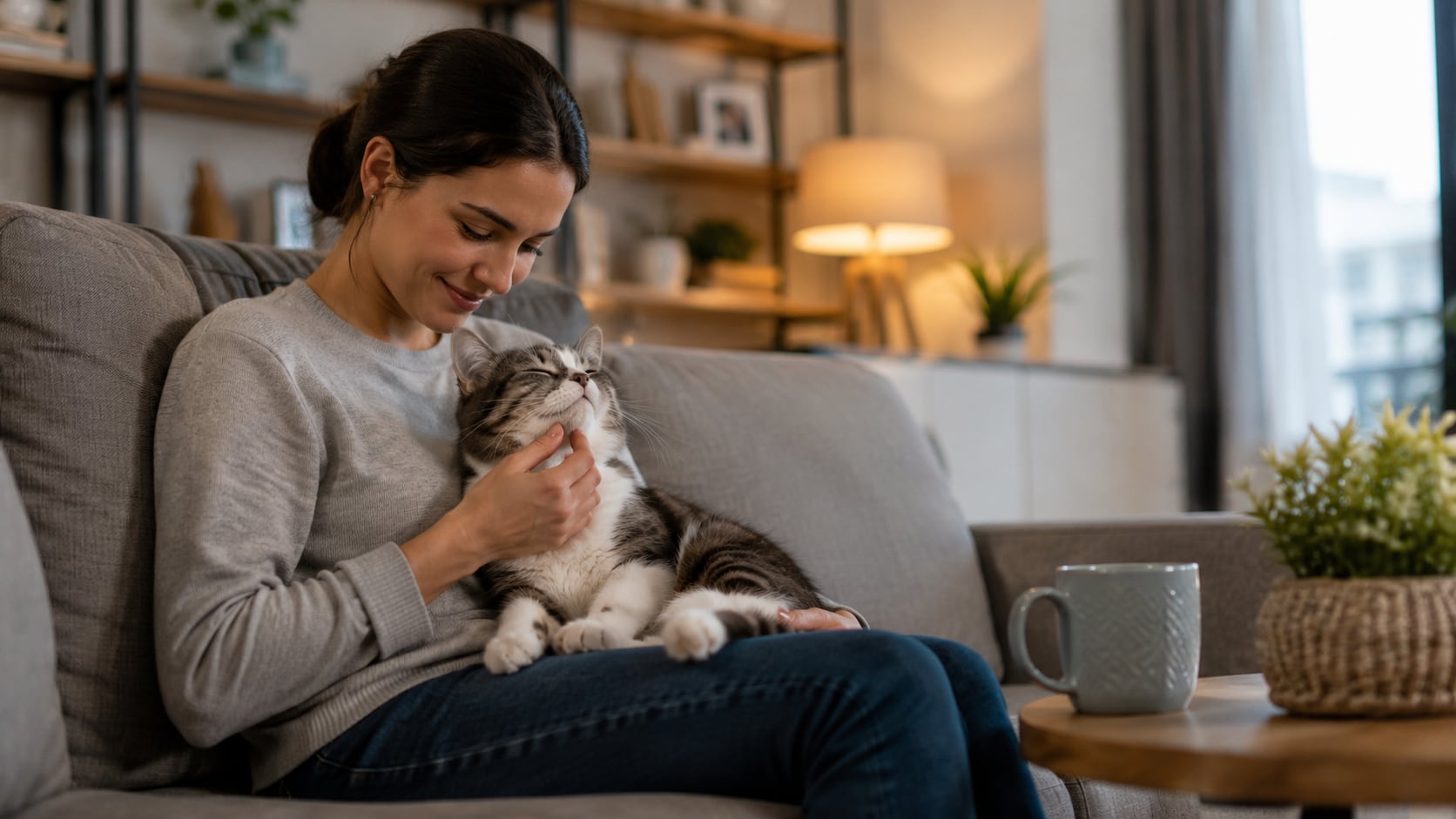 El ronroneo, la compañía y el vínculo afectivo con gatos se asociaron con bienestar emocional y mejor calidad de vida.