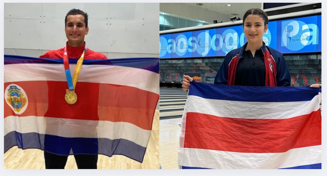 Juegos Bolivarianos
del 22 de noviembre al 7 de diciembre de 2025
Costa Rica participará por primera vez
Andrés Acuña, racquetbol
Elena Weinstok, bolichista
1.º de octubre.del 2025
Archivo La Nación