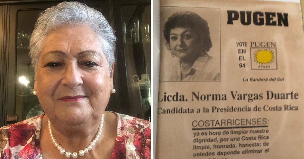 En 1994, Norma Vargas Duarte desafió las reglas no escritas de la política costarricense al convertirse en la primera mujer candidata presidencial.