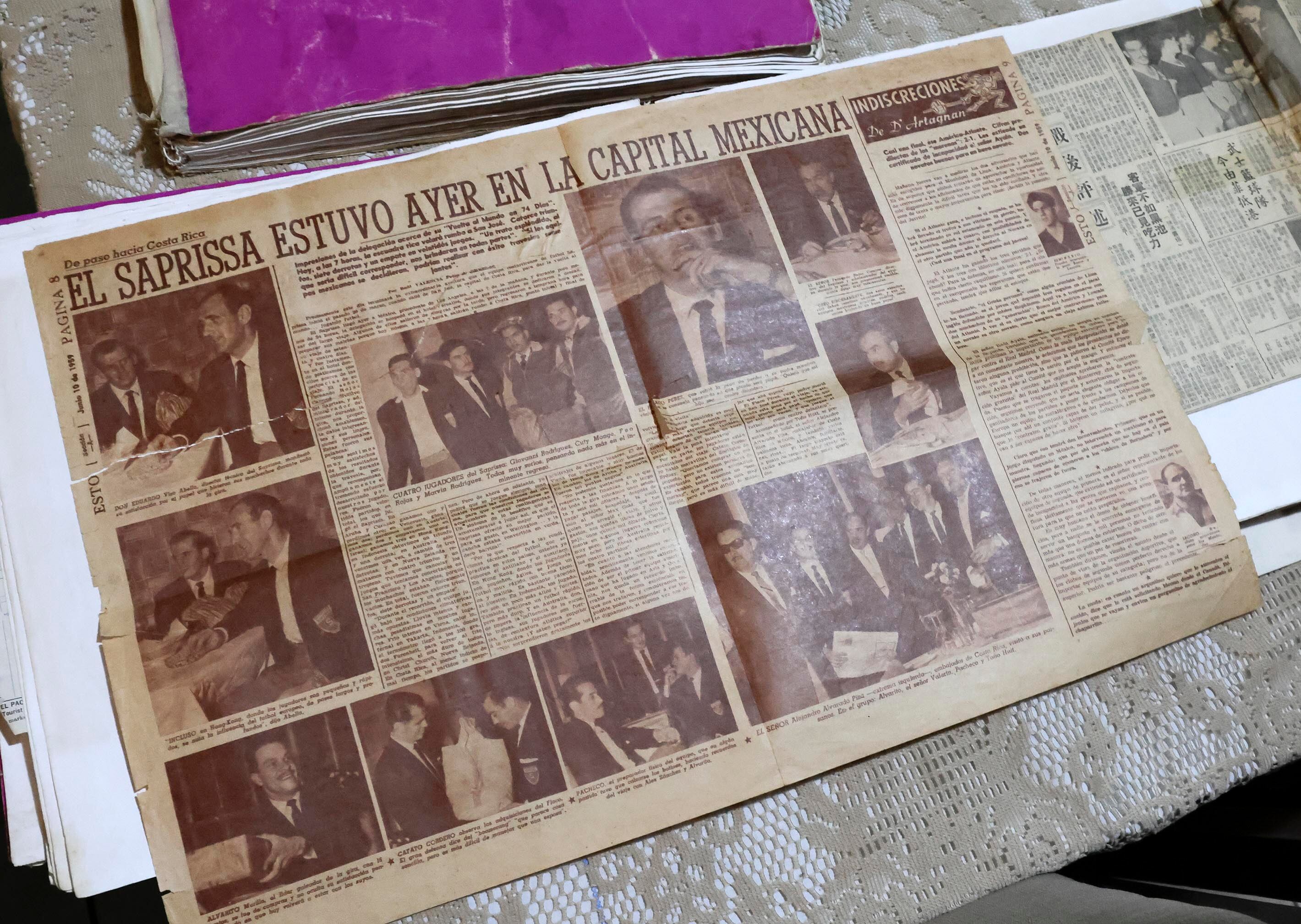 Rigoberto "Feo" Rojas en su casa