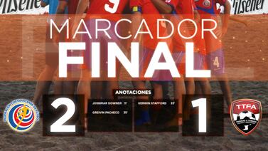 México y Costa Rica viajarán a Mundial de fútbol playa Portugal 2015