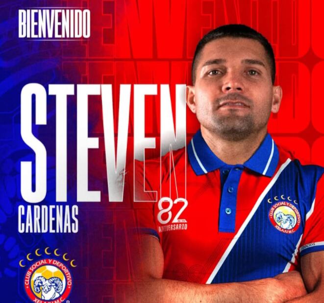 Steven Cárdenas
Delantero del Xelajú
Guatemala
Cortesía: Xelajú MC