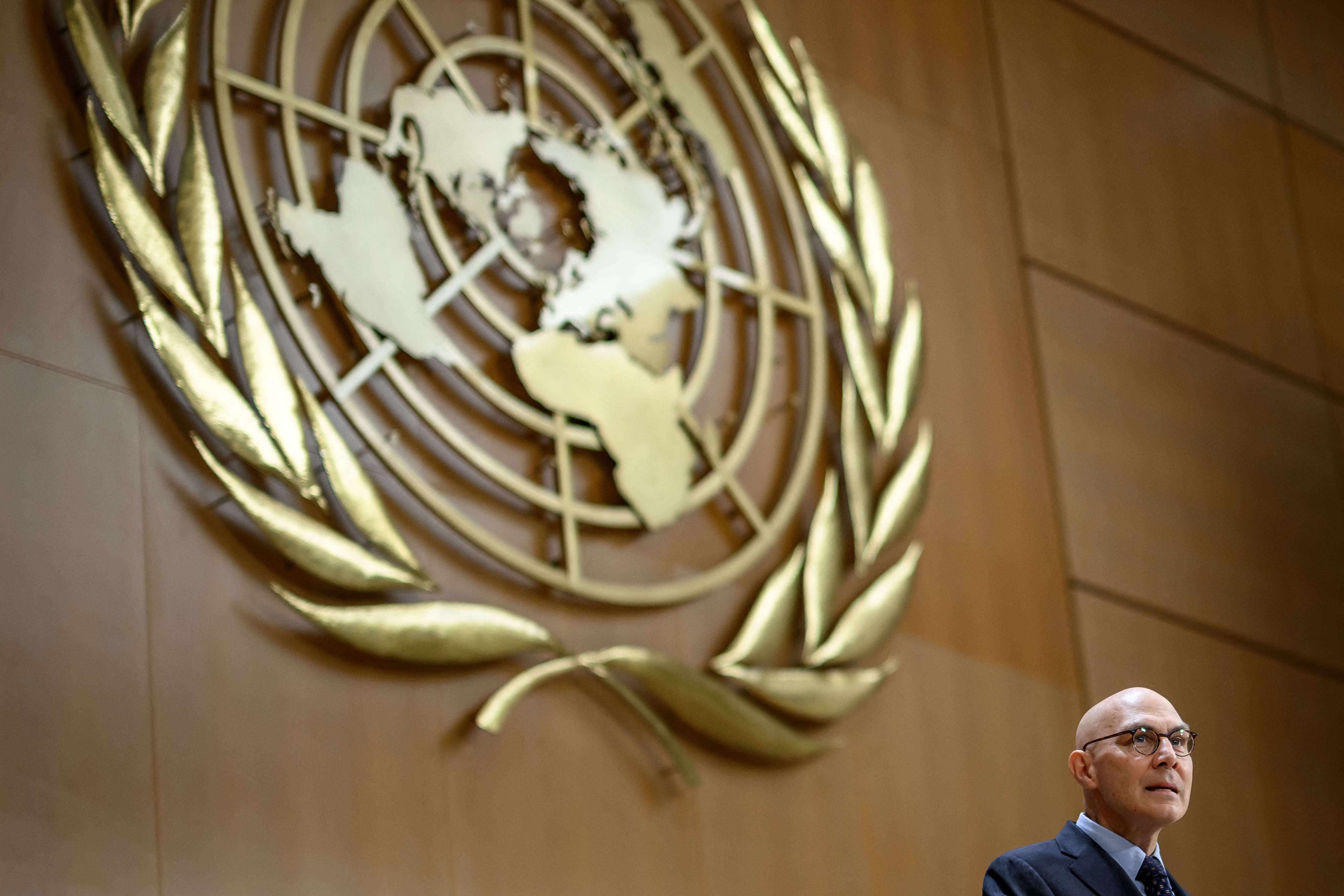 El Alto Comisionado de las Naciones Unidas para los Derechos Humanos, Volker Turk, pronunció su discurso en la inauguración del 61.º período de sesiones del Consejo de Derechos Humanos de la ONU en la sede de las Naciones Unidas en Ginebra el 23 de febrero de 2026. Los derechos humanos están siendo objeto de un "ataque a gran escala en todo el mundo", advirtió el secretario general de las Naciones Unidas, Antonio Guterres, el 23 de febrero de 2026, y los más poderosos suelen liderar la ofensiva.