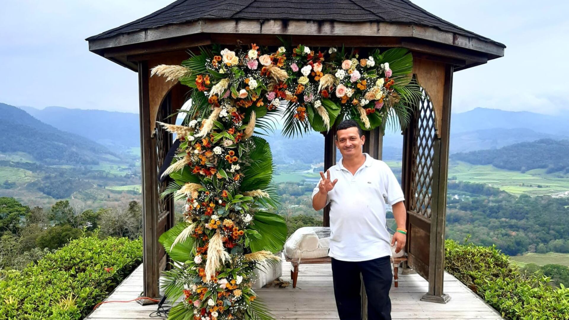 La comunidad de Los Guido recuerda a Cupido por su amabilidad, carisma y años de vender flores en el cantón.