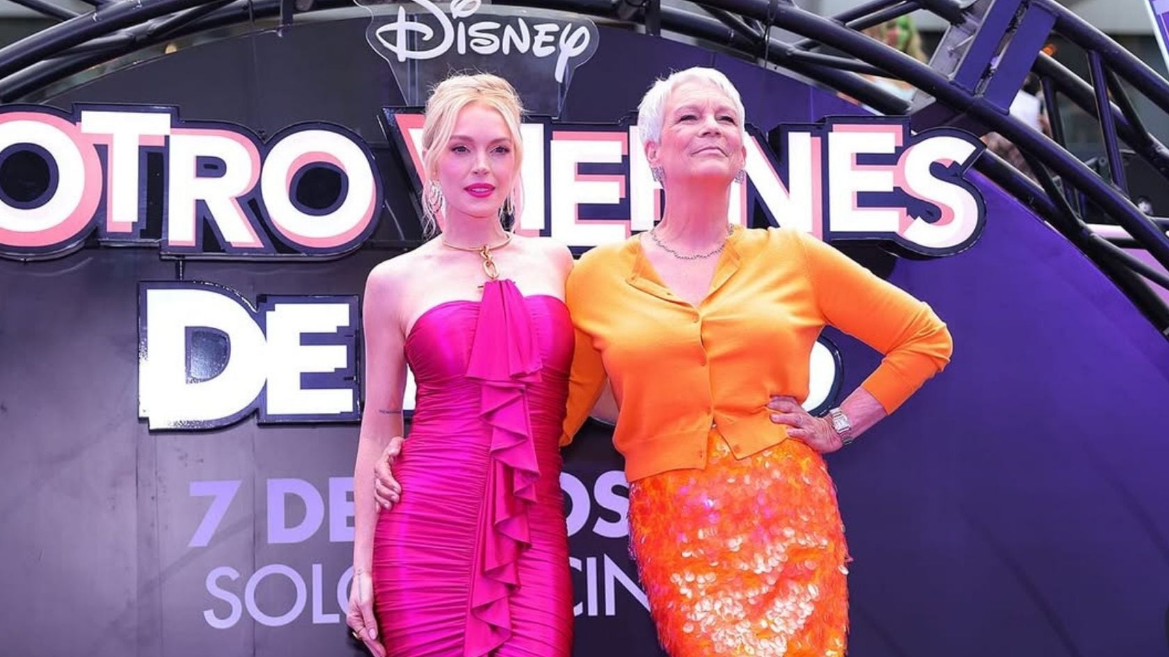 Lindsay Lohan destacó su conexión con Jamie Lee Curtis y recordó un consejo clave que recibió en el rodaje de la primera película.