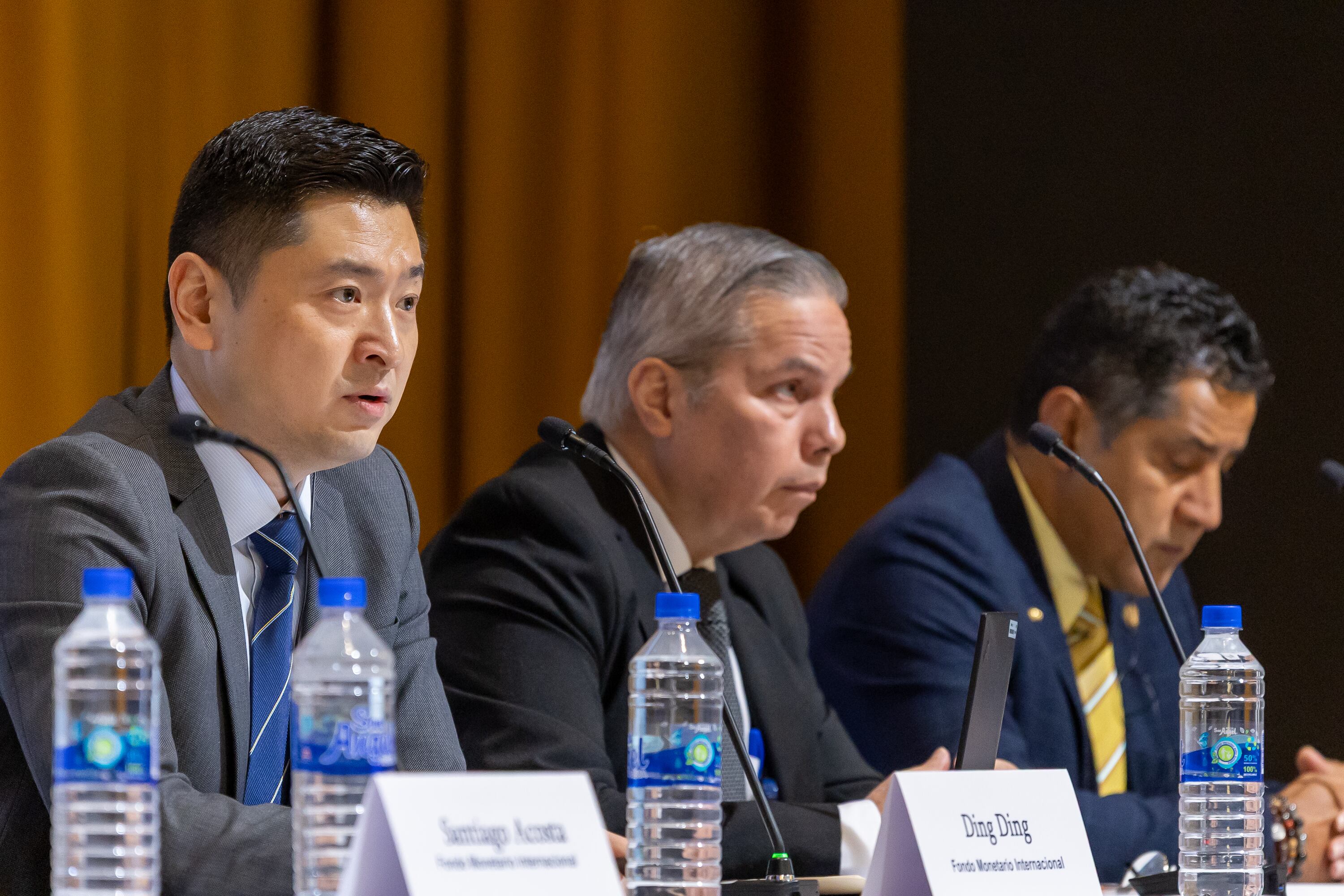 28/02/2025, San José, Superintendencia de Entidades Financieras, conferencia de prensa del FMI a cerca de la conclusión de su visita.