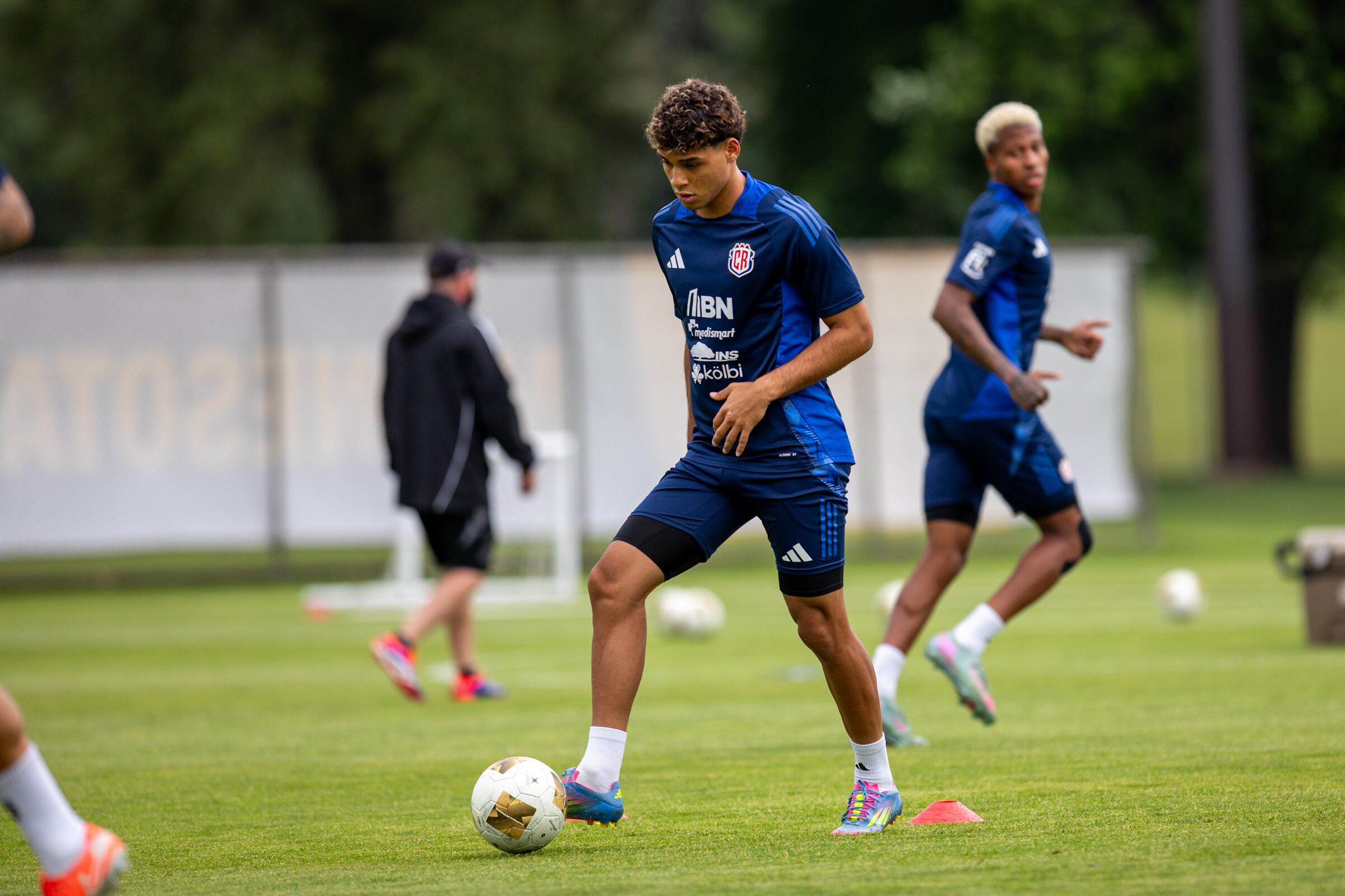 Entrenamiento selección Costa Rica en Minnesota en Copa Oro