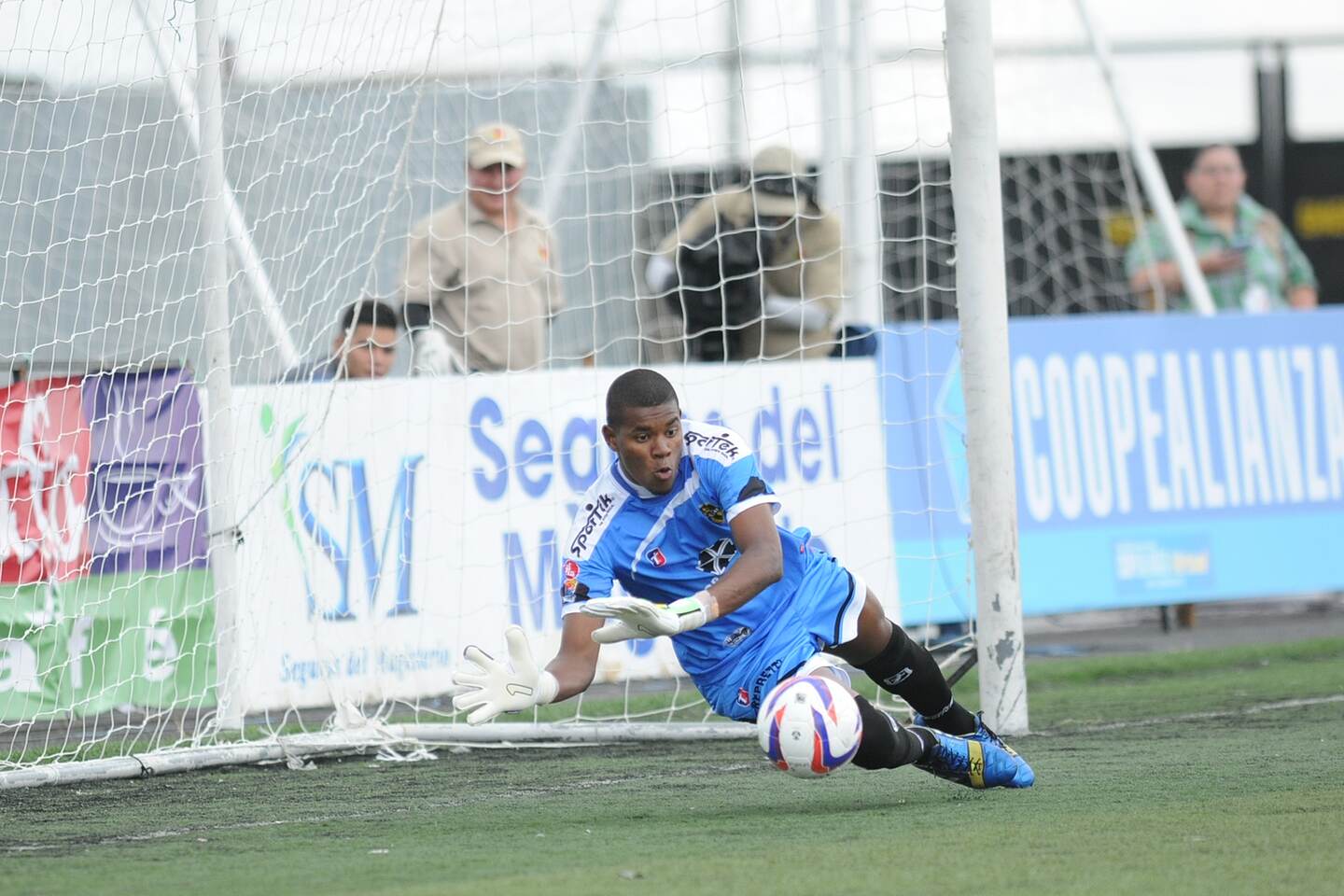 Darryl Parker fue el portero titular de Costa Rica ante Panamá.