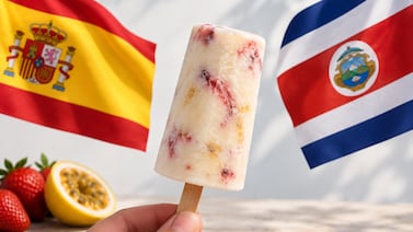 ¿Son los mejores de Costa Rica? Influencer viajó desde España hasta Cartago para probar los helados de palito