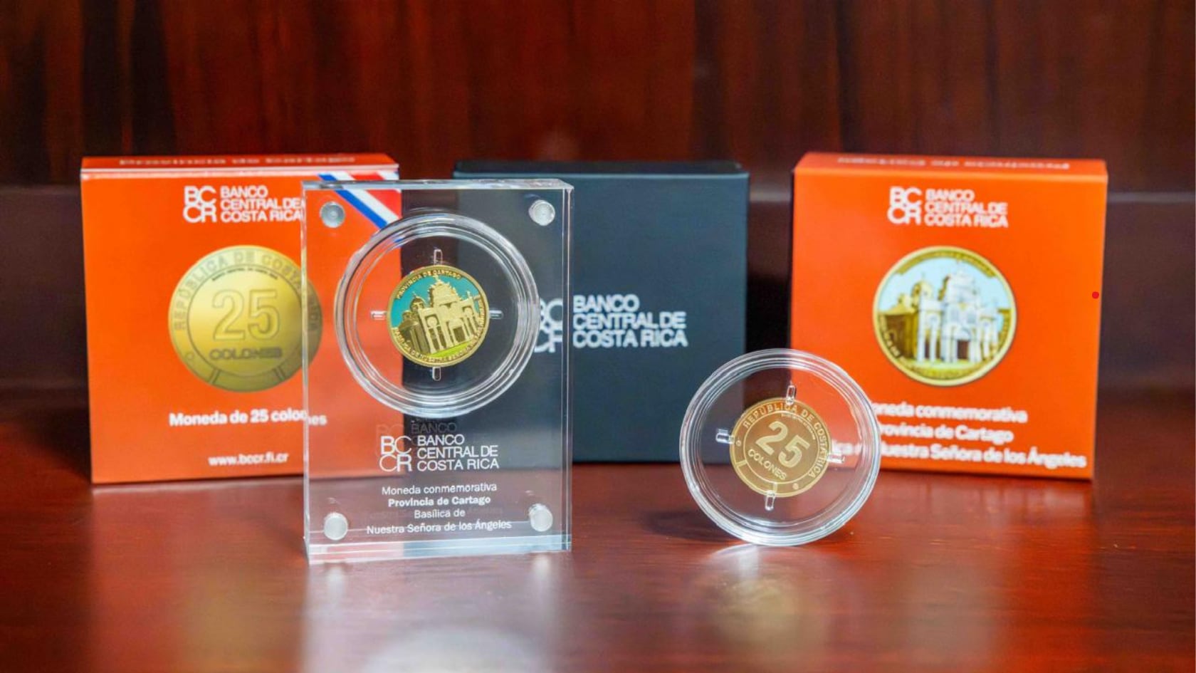 Banco Nacional venderá moneda de ¢25 inspirada en la Basílica de Cartago con precio de ¢9.050.