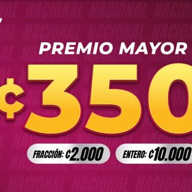 Lotería Nacional: salió el Premio Mayor