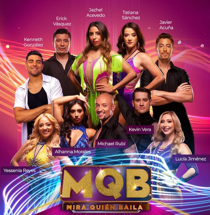 Ellos son los 10 bailarines de Mira quién baila 2025.