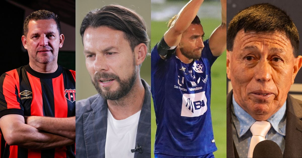 Javier Delgado, Víctor Cordero, Paolo Jiménez y German Chavarría serán parte de los 90 Minutos por la Vida.