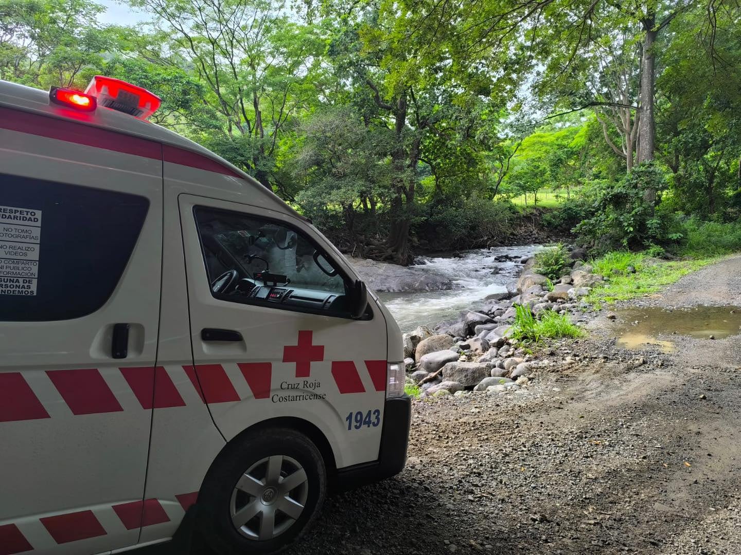 La Cruz Roja entregó la escena del hombre ahogado a las autoridades del Ministerio de Seguridad Pública (imagen con fines ilustrativos). Fotografía: