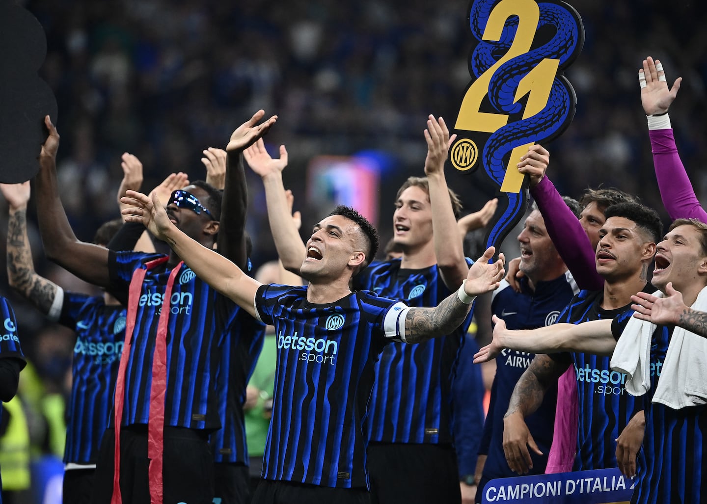 Inter de Milán conquista el ‘Scudetto’ en Italia