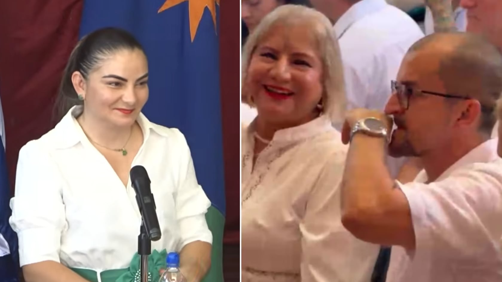 Norjelens Lobo, diputada del PLN, cuestionó a Ariel Mora, del PPSO, por silbar mientras ella pronunciaba su discurso en Puntarenas.