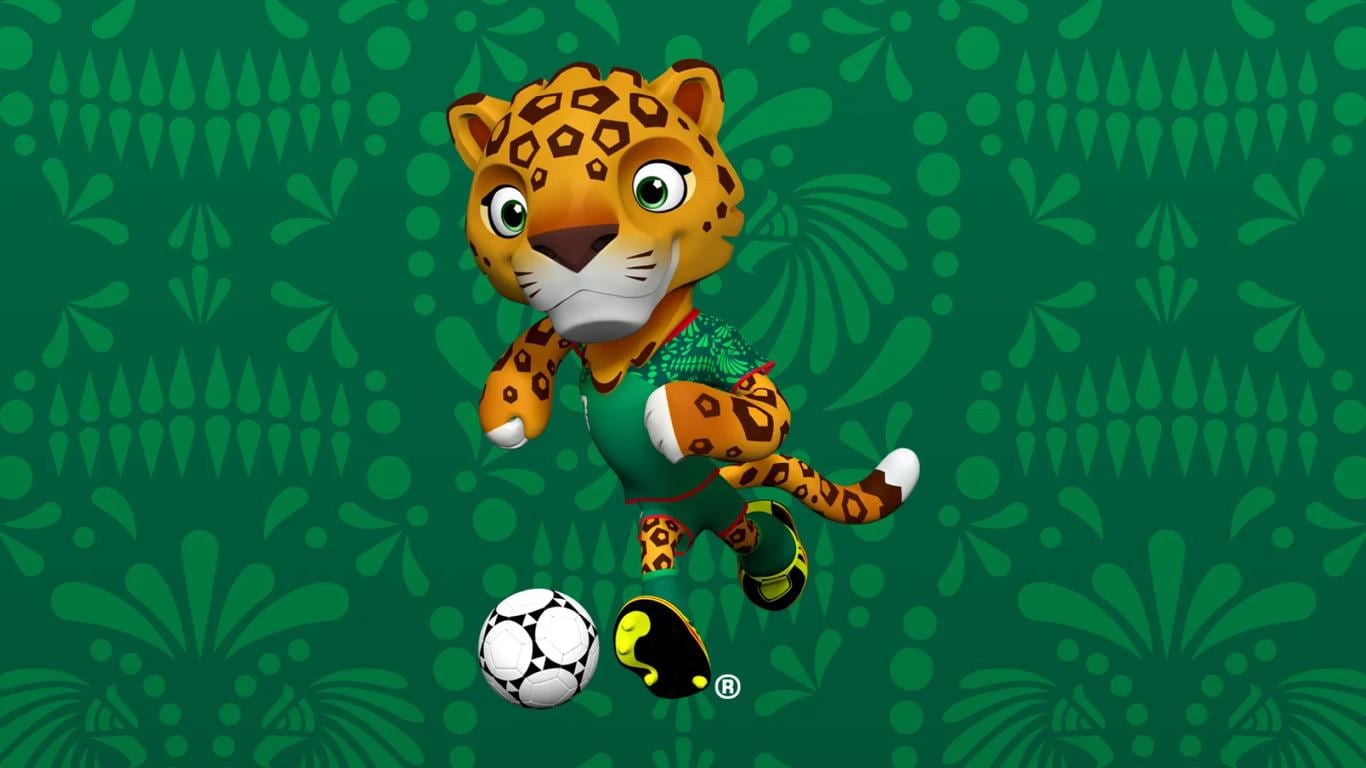 Zayu, el jaguar de México para el Mundial 2026, simboliza la unidad, la fortaleza y la riqueza cultural del país anfitrión.