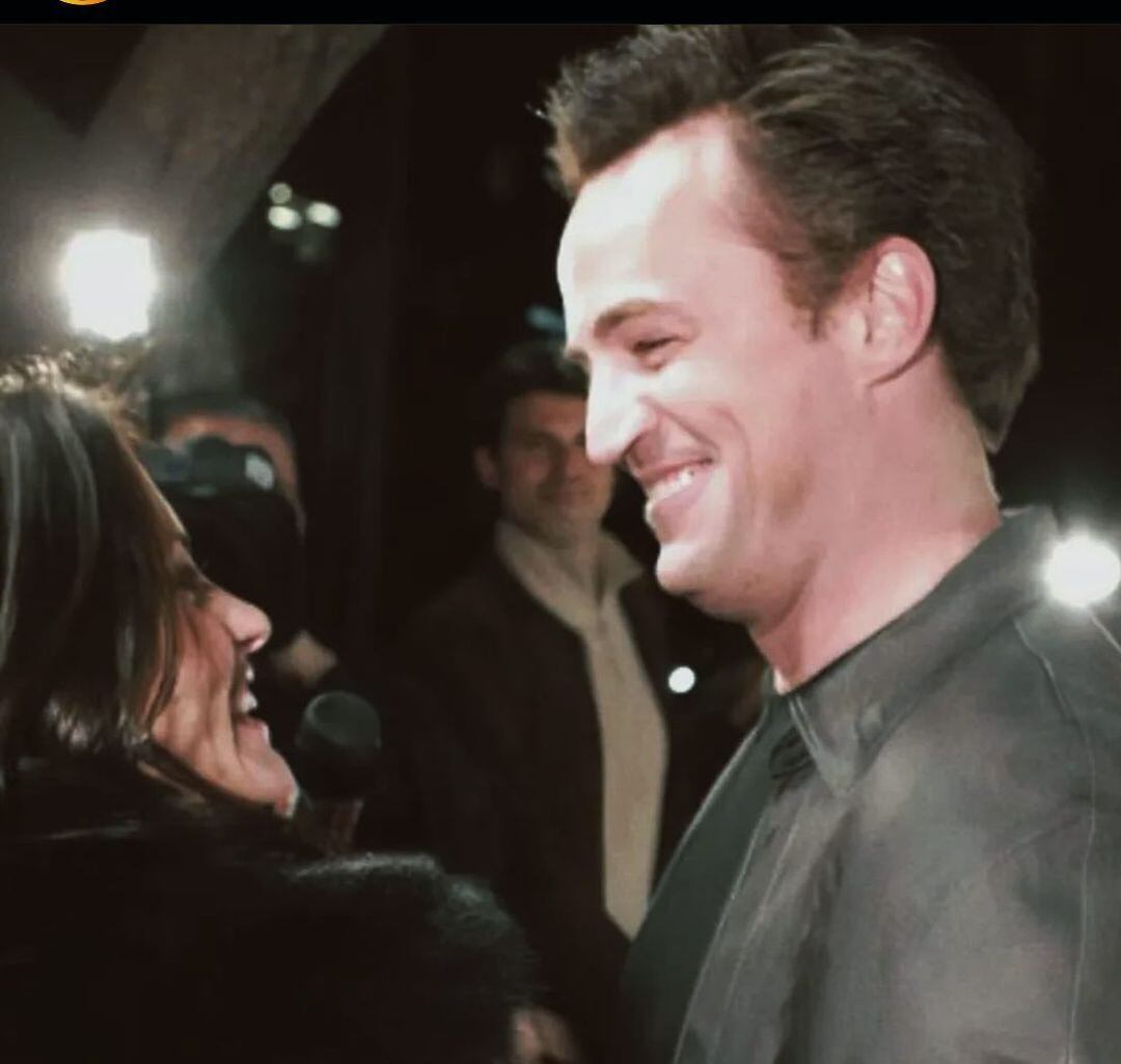 Courteney Cox y Matthew Perry