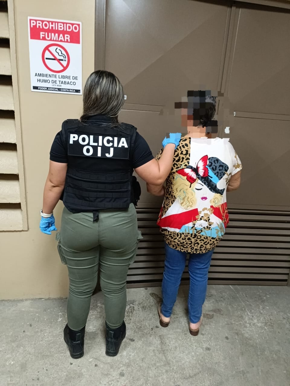 Adulta mayor es detenida por el OIJ por aparentemente ayudar a su hijo a evadir la justicia.