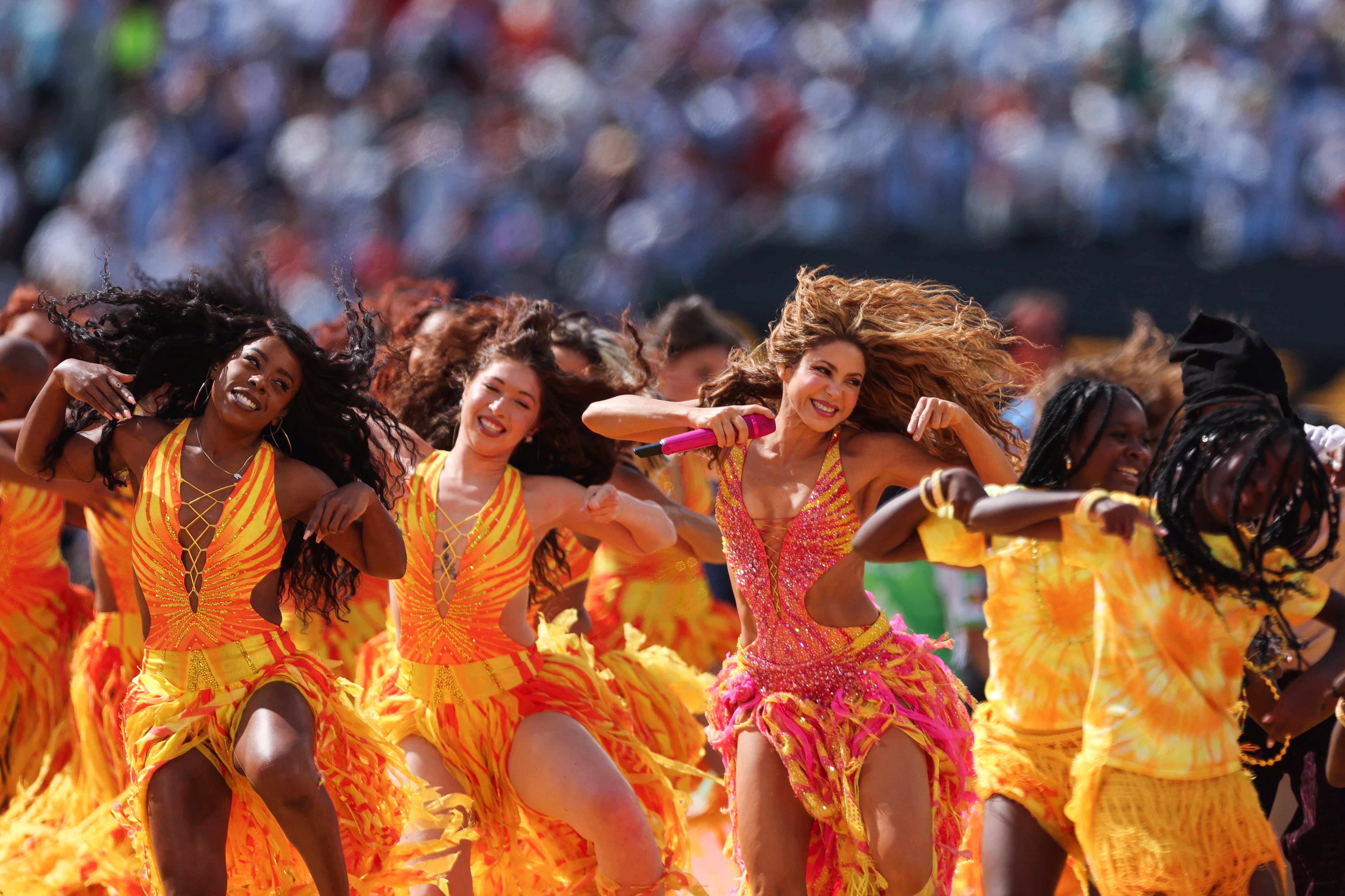 Show medio tiempo, mundial