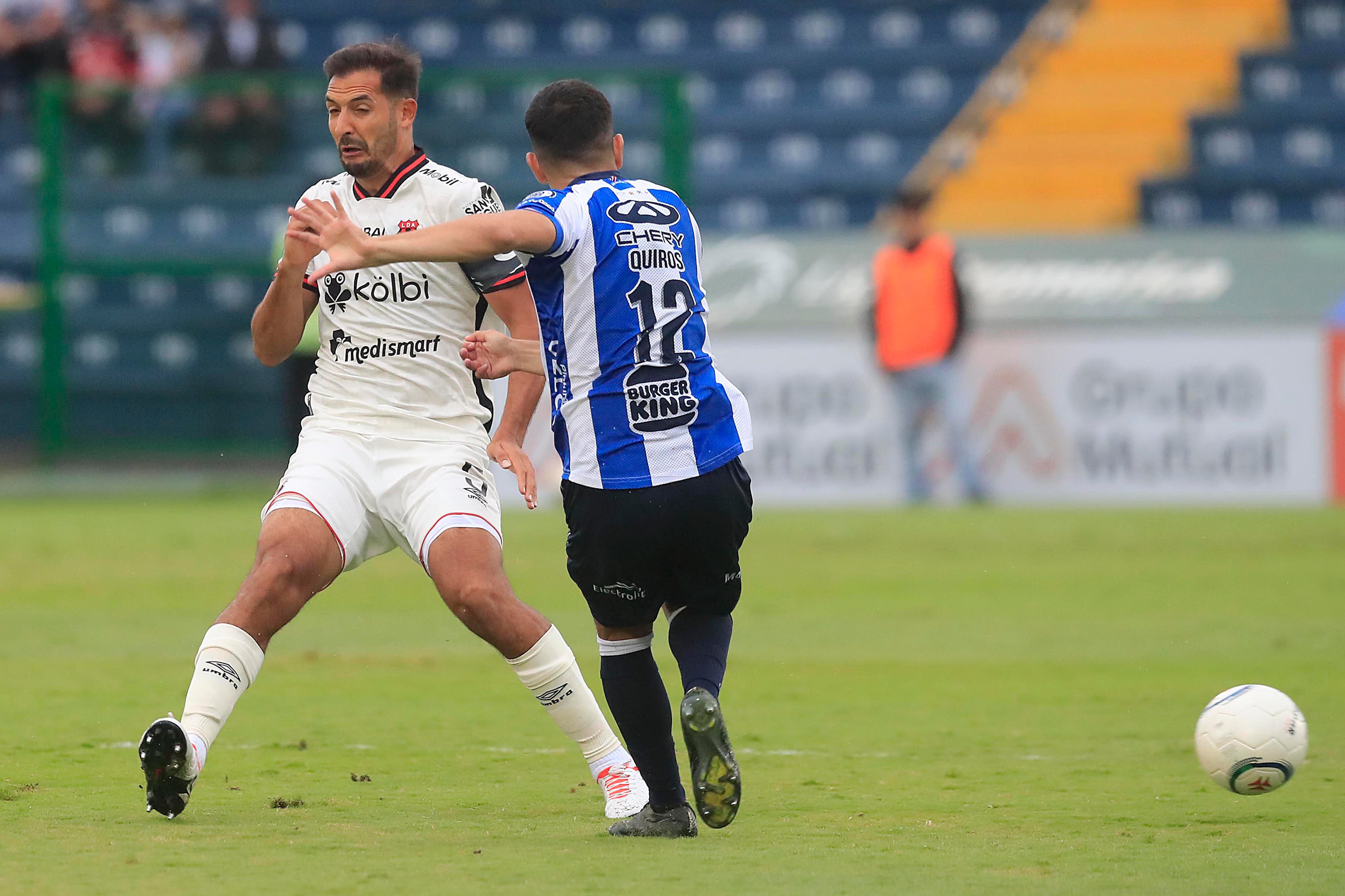 06/04/2024 Estadio Fello Meza, Cartago. El Club Sport Cartaginés recibió a la Liga Deportiva Alajuelense, en partido de la jornada 16, Torneo de Clausura, Copa Promérica 2024. Foto: Rafael Pacheco Granados