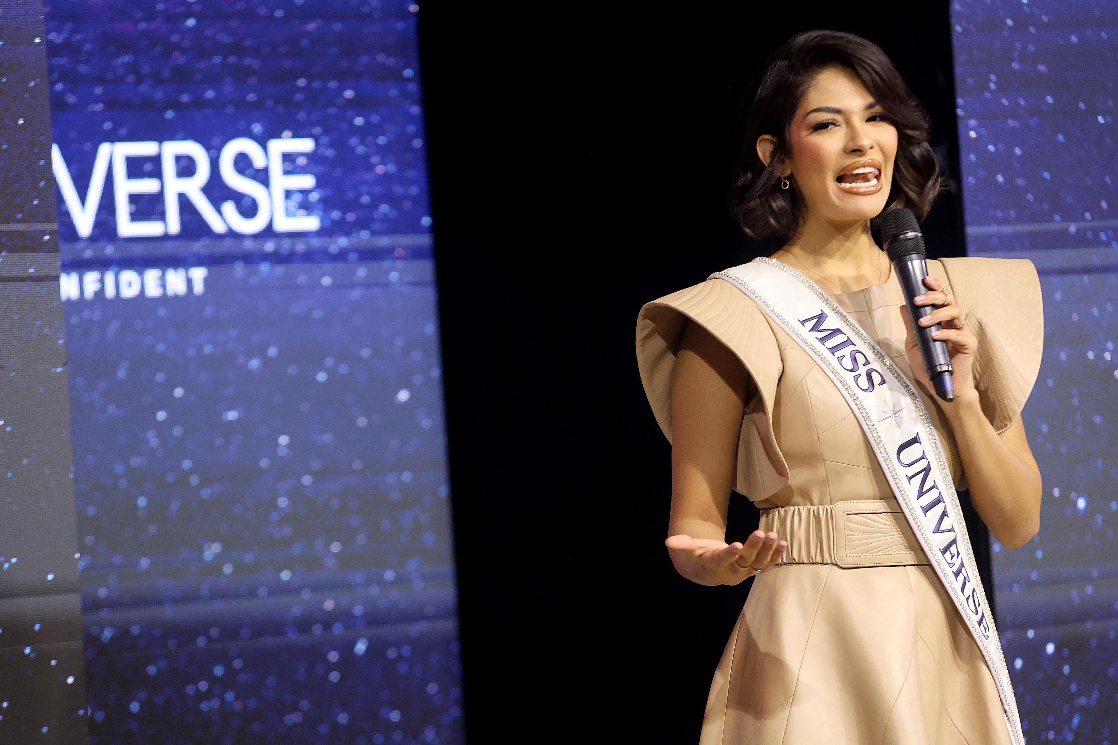 Sheynnis Palacios, miss Universo, en Costa Rica