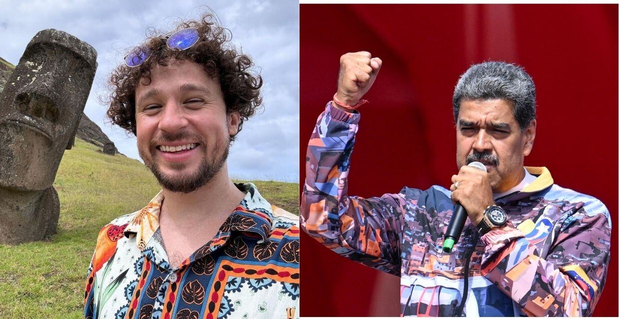 Luisito Comunica y Nicolás Maduro