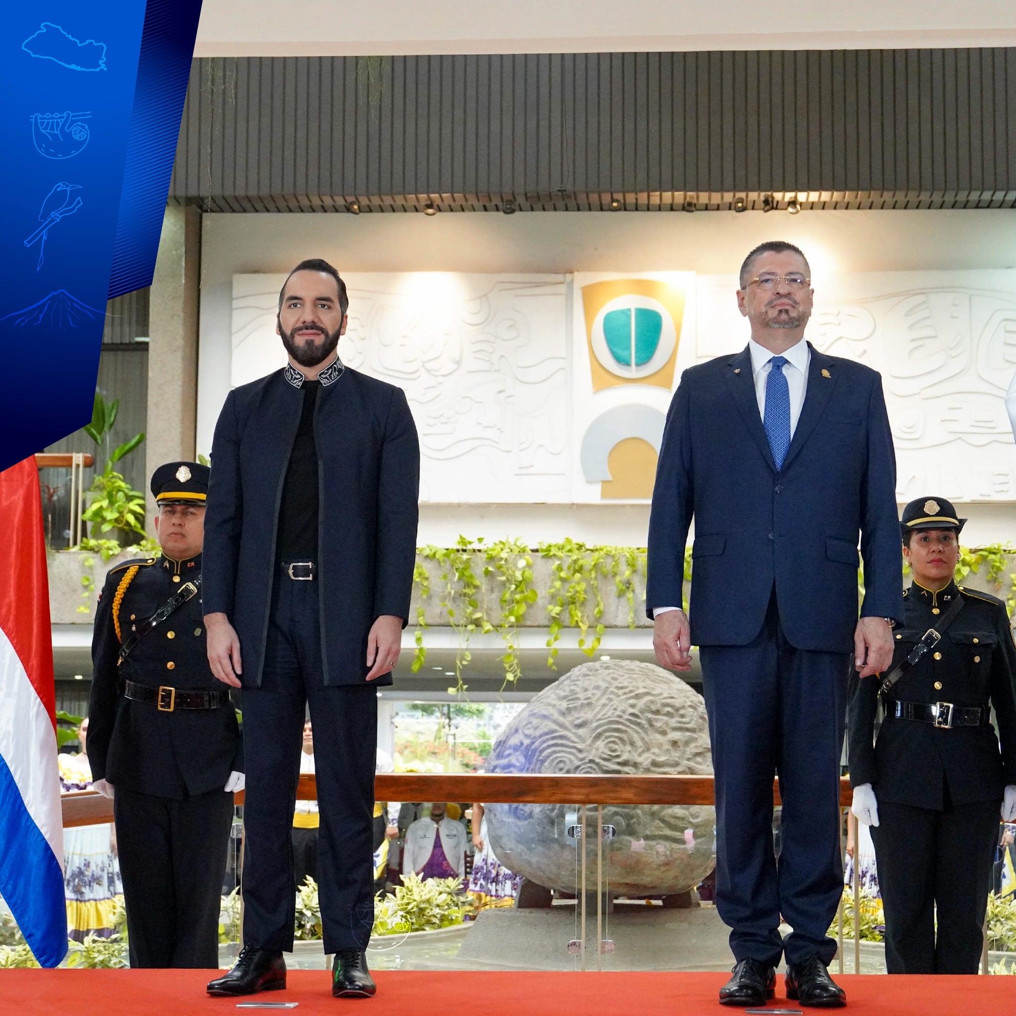 Rodrigo Chaves y Nayid Bukele