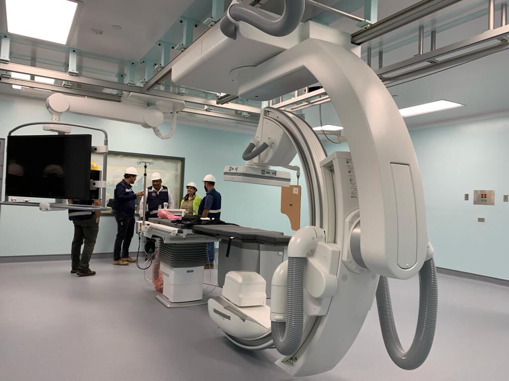 Nuevo Hospital Monseñor Sanabria de Puntarenas con 86% de avance. Prometen inauguración en primer semestre 2024. Foto: dic 2023.