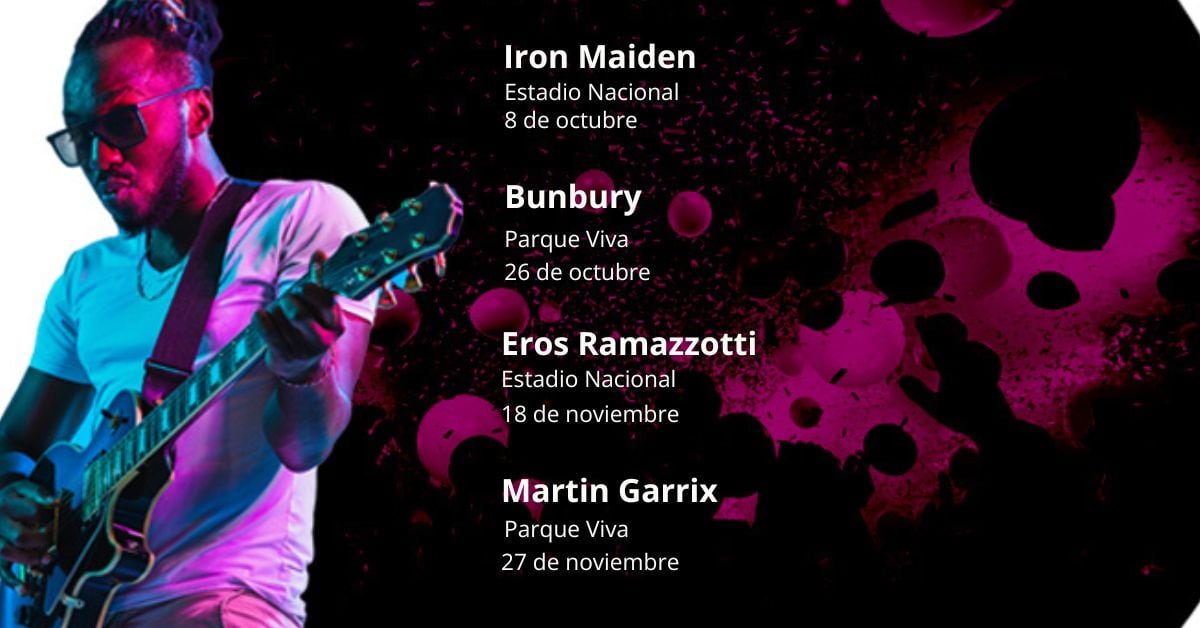 Conciertos 2026 agenda