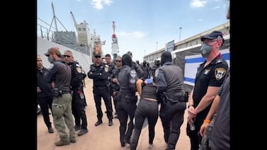 Salen de Israel todos los activistas de la flotilla detenida