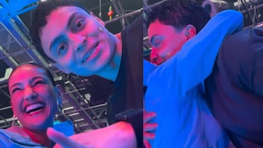 Así ‘chinea’ Nancy Dobles a Antuan Fallas previo a su gala juntos en ‘Mira quién baila’: ‘Te quiero mucho’