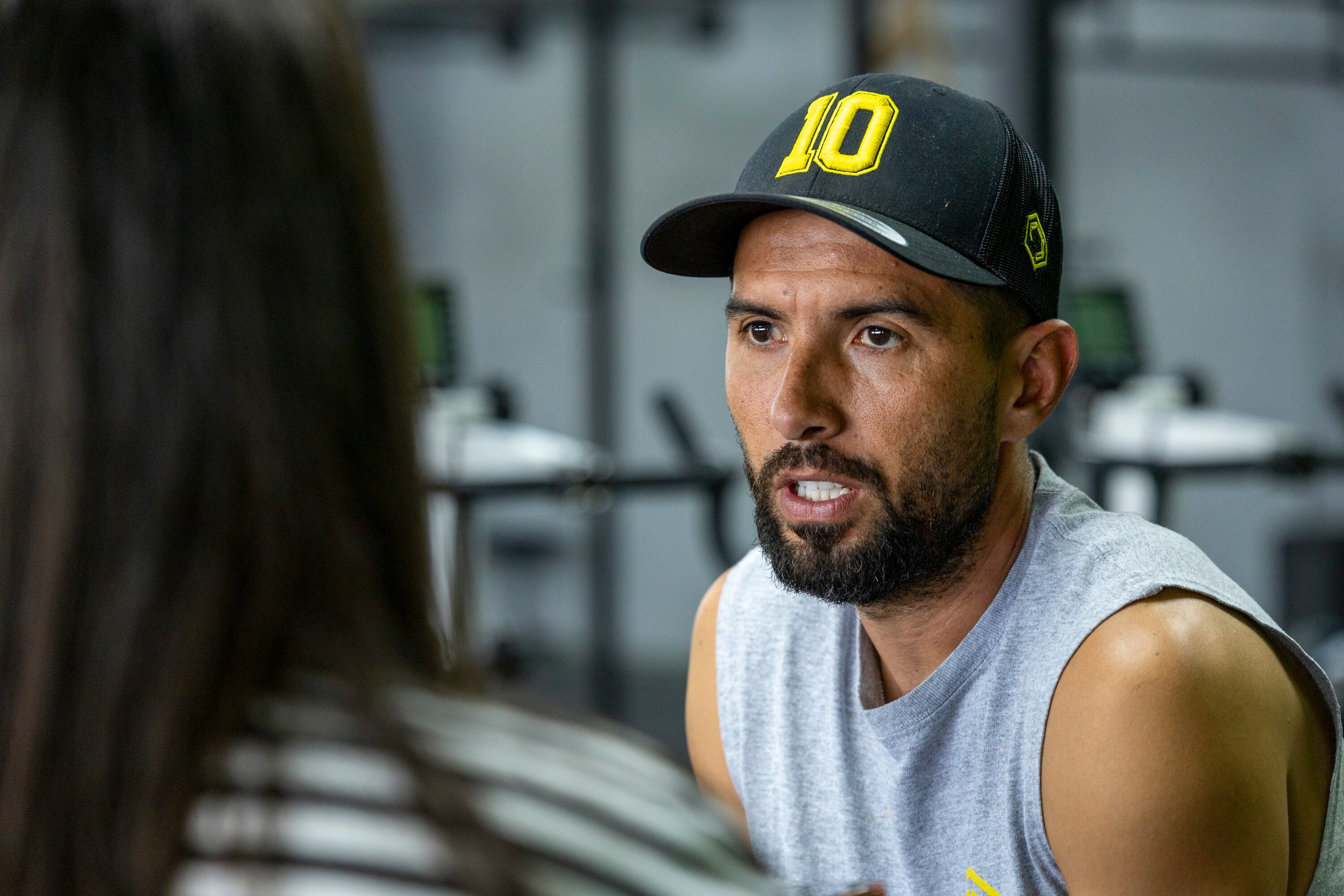 23/05/2025, San José, Escazú, Entrevista con el futbolista Marvin Angulo.