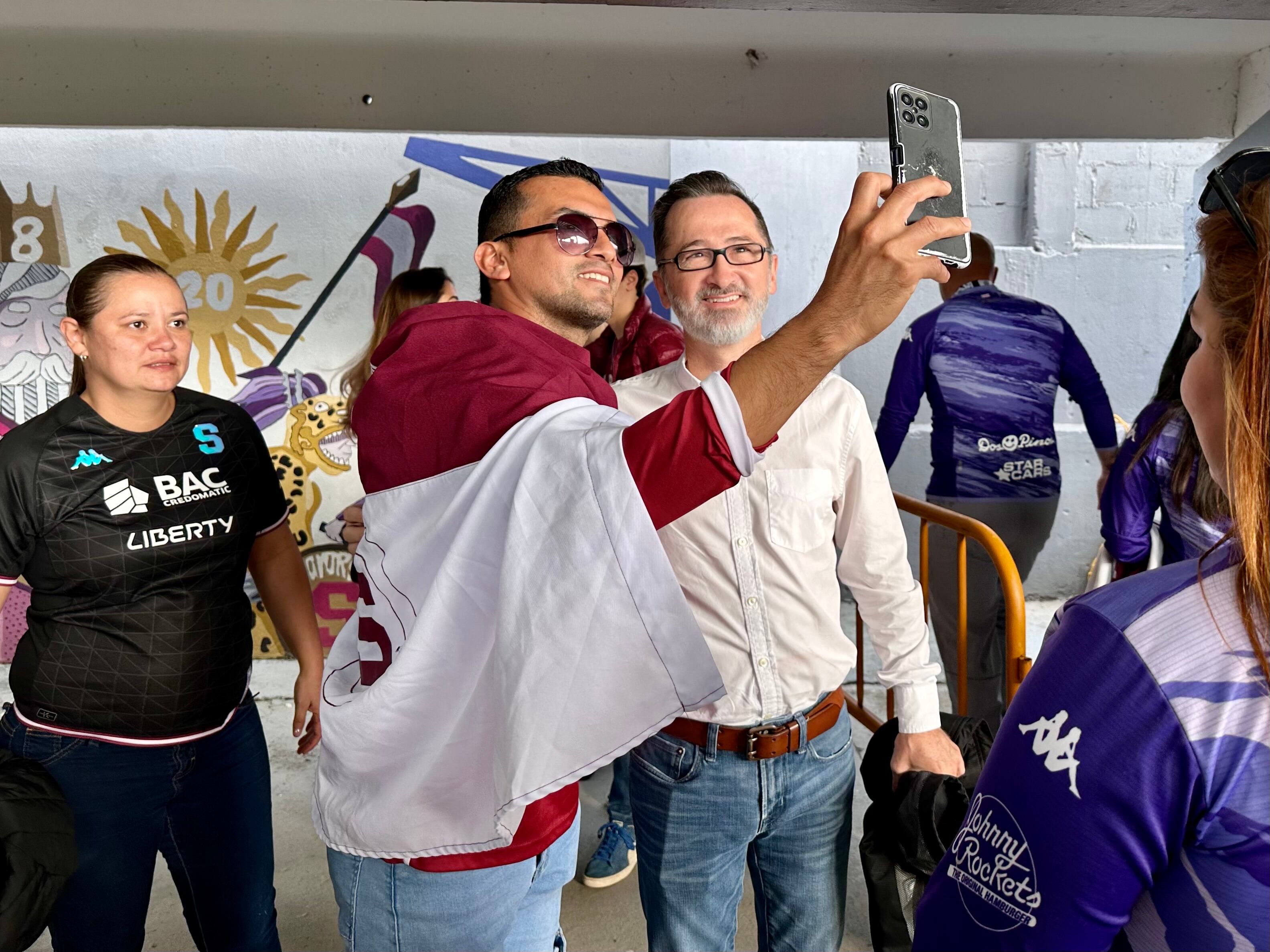 17/12/2023, San Jose, Tibas, Estadio Ricardo Saprissa, partido de vuelta de la final del torneo de apertura 2023 entre el Deportivo Saprissa y el Club Sport Herediano.