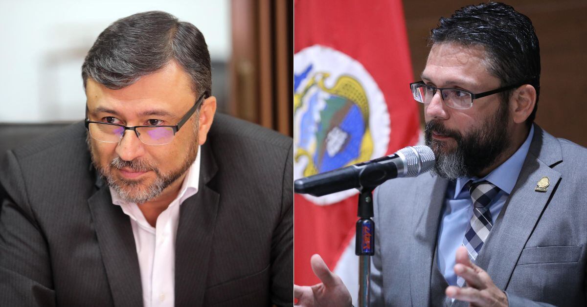 En la imagen, Jaime Barrantes a la izquierda y Rudolf Lücke a la derecha