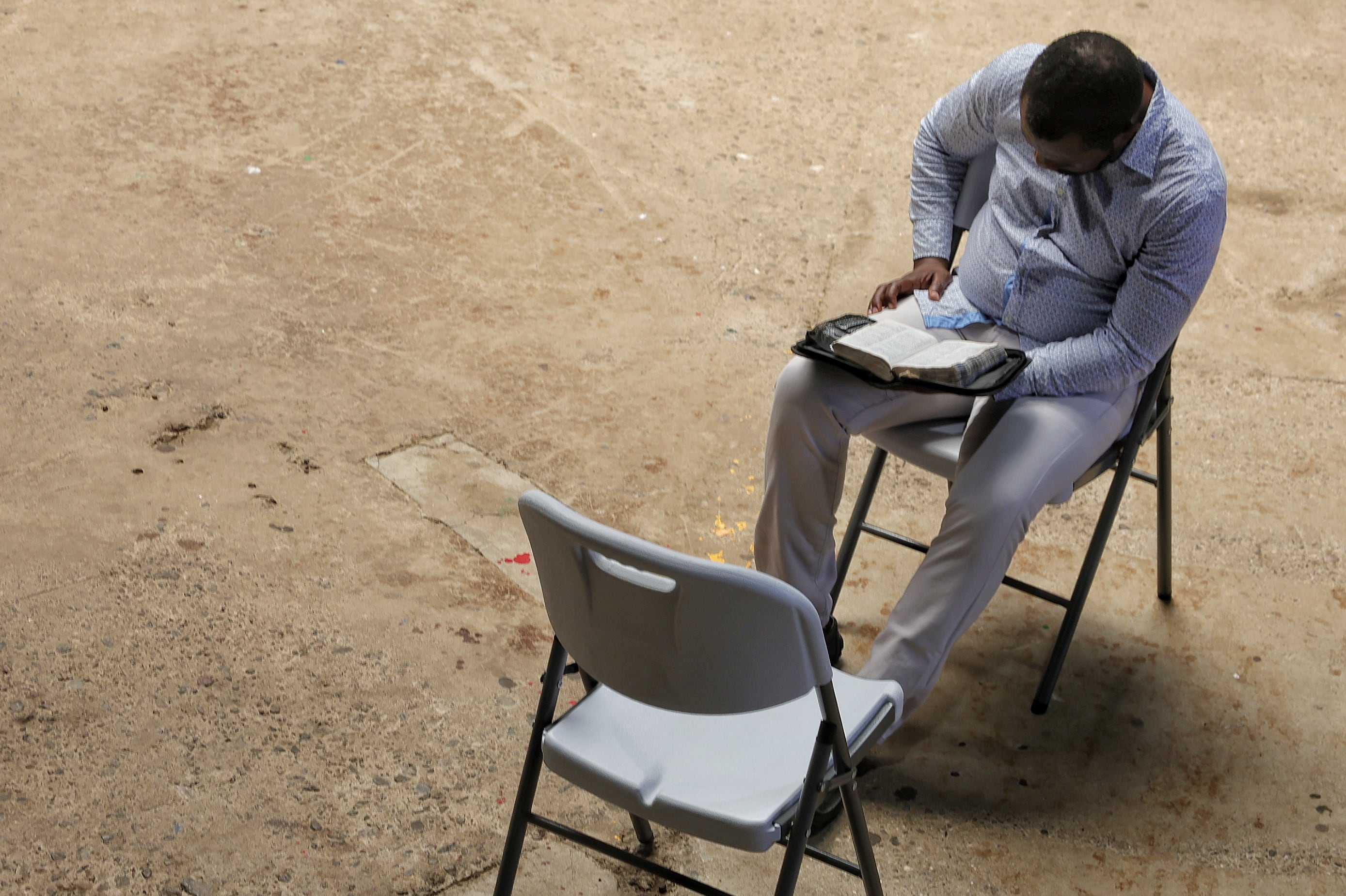 Migrantes en condición de tránsito en el CATEM zona sur Corredores / Fotografía: John Durán