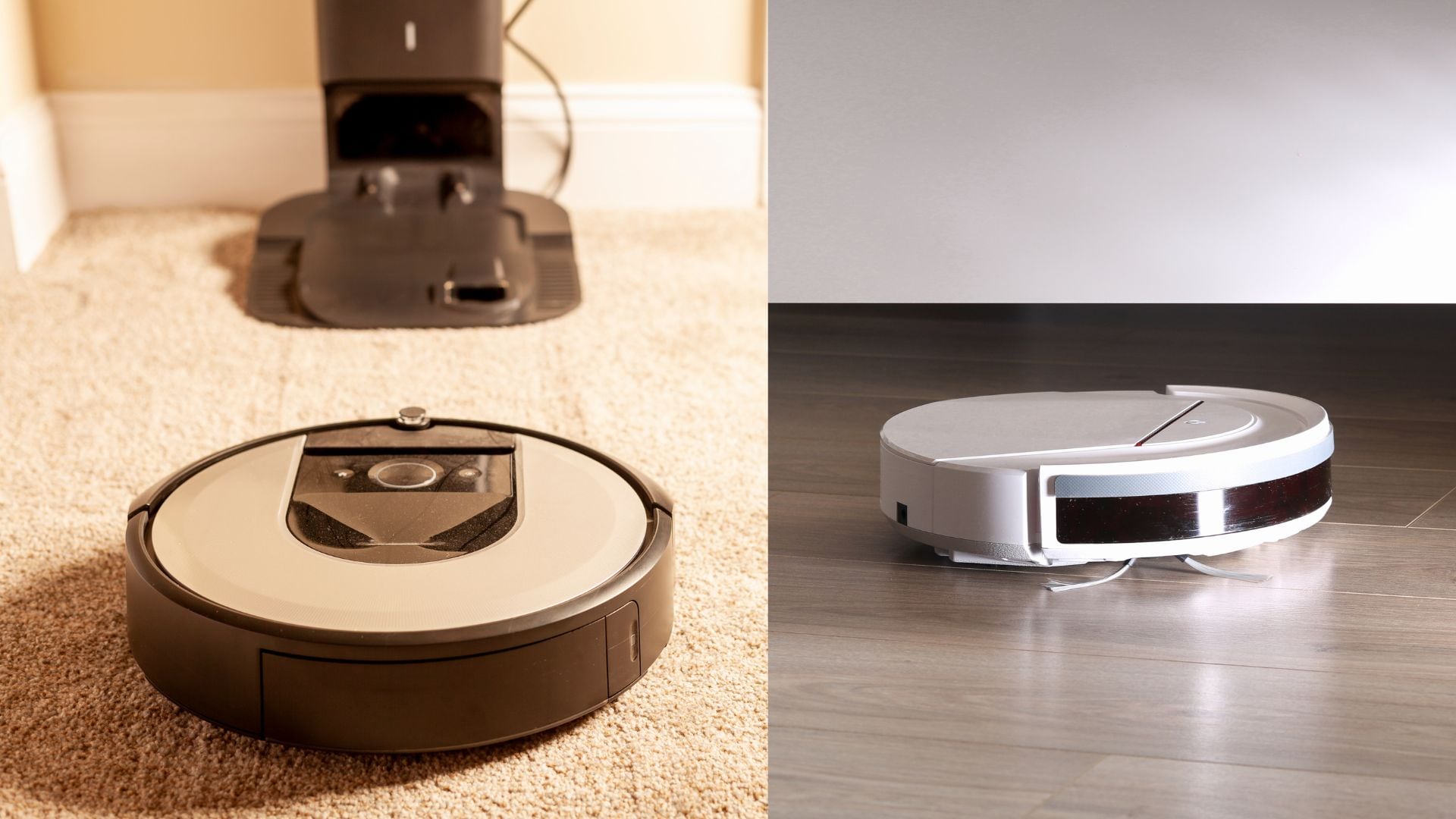 Las aspiradoras robots pueden ayudar a controlar el pelo de las mascotas.