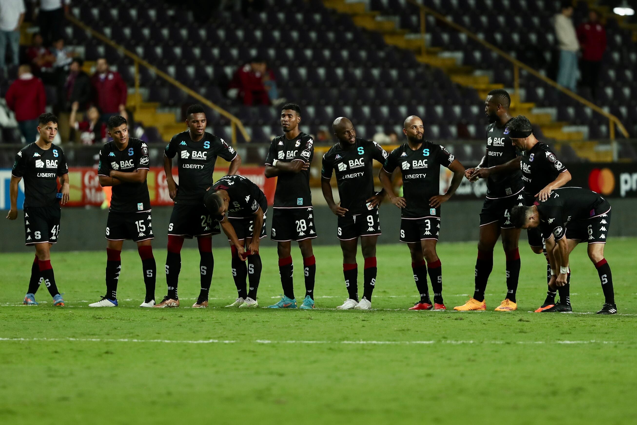06/09/2023, San José, Tibas, Estadio Ricardo Saprissa, partido de cuartos de final del torneo de copa Dorado Bet entre el Deportivo Saprissa y San Carlos
