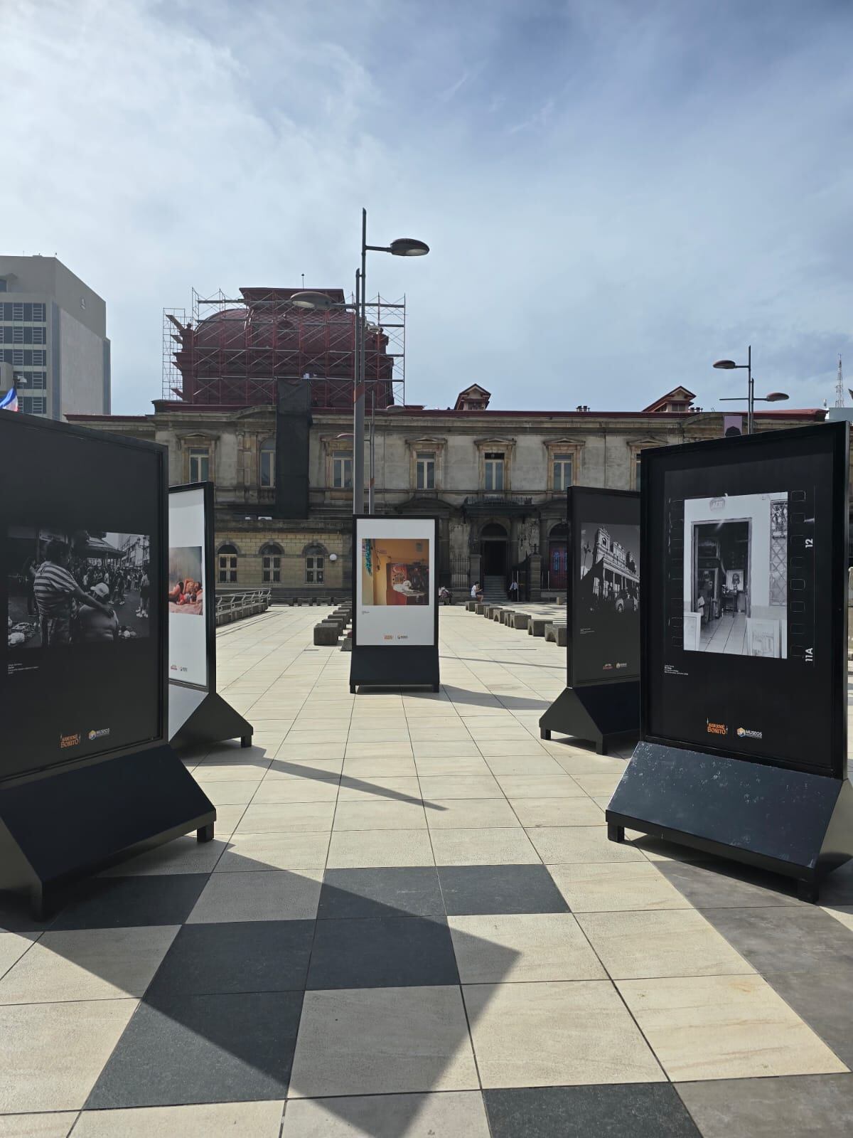 La muestra tiene un total de 22 fotografías al aire libre.