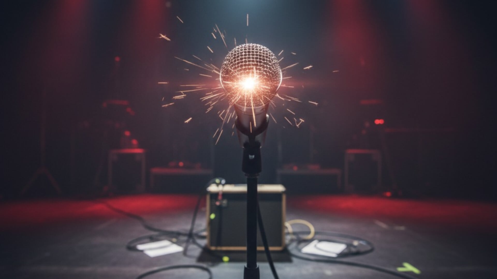 Vocalista de banda rock sufre descarga eléctrica en pleno concierto en Perú