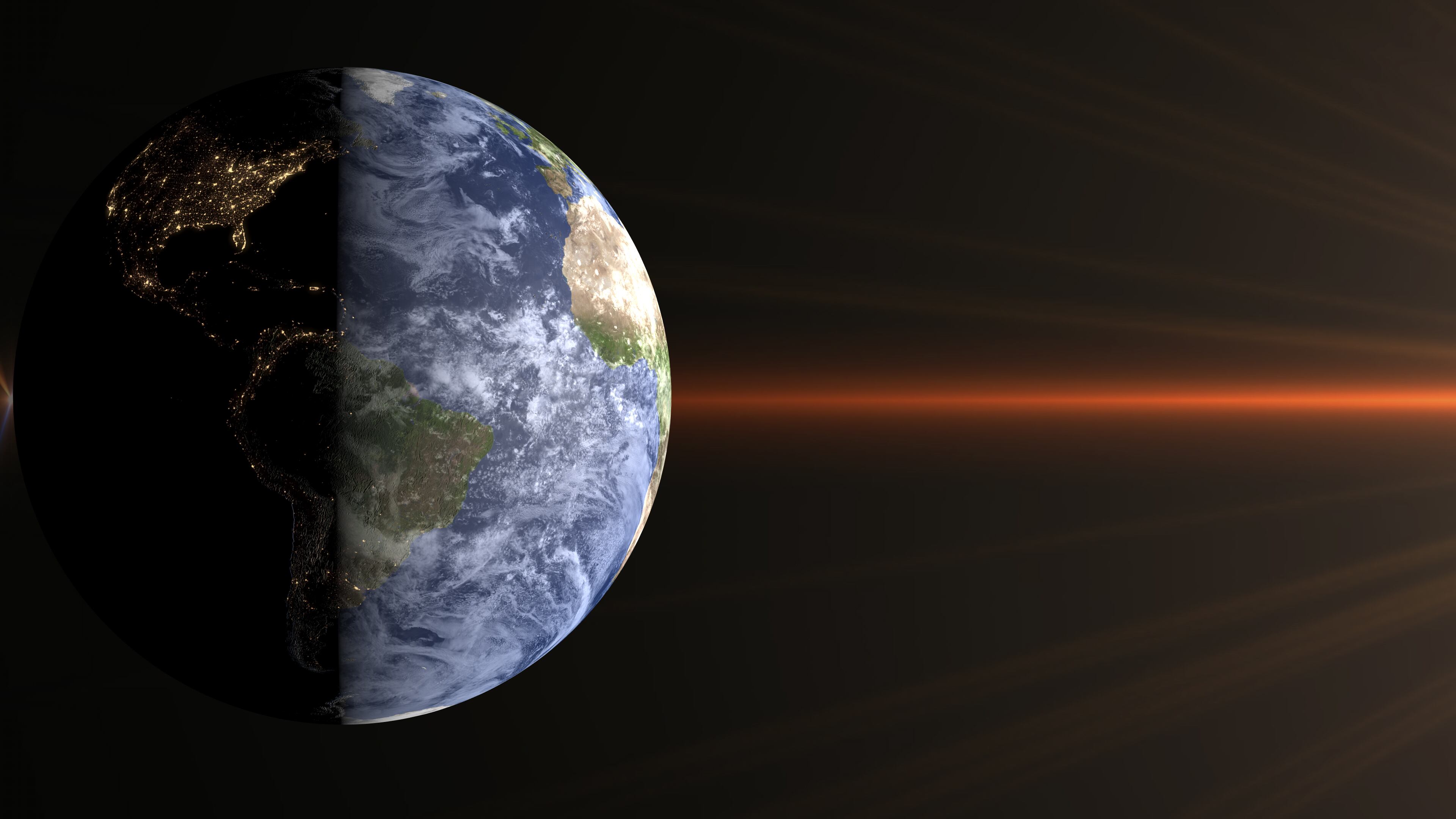 En el equinoccio de otoño, la posición de la Tierra y el Sol ocasiona mismas cantidades de luz diurna y oscuridad nocturna en todo el mundo. Fotografía: Shutterstock.